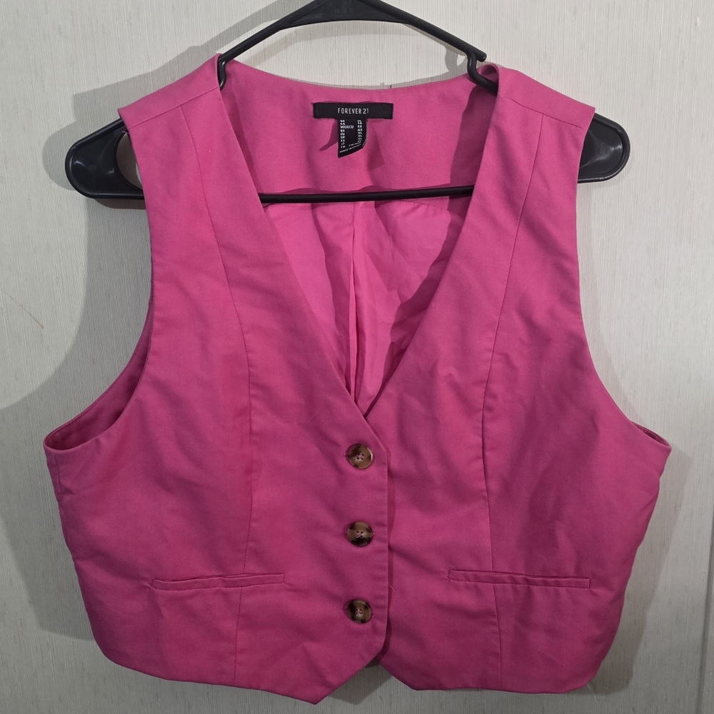 Forever 21 Pink Vest